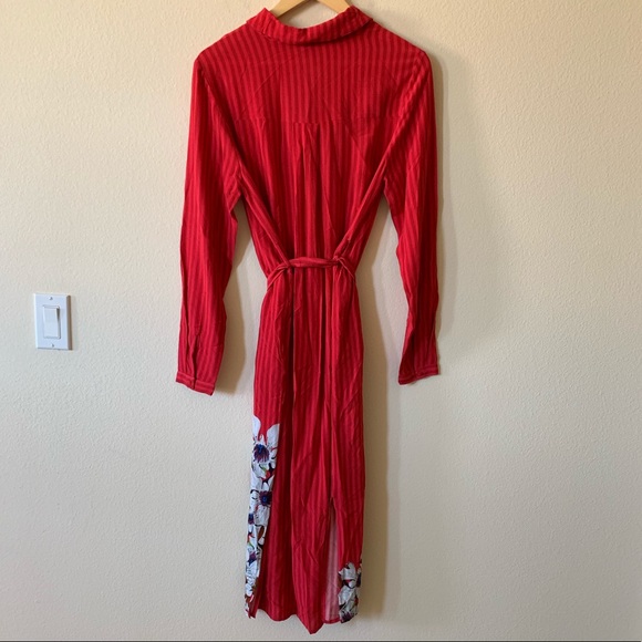 NWT⭐️Top Rated⭐️ANTHRO Cudrey Shirtdress size XS - Picture 5 of 8